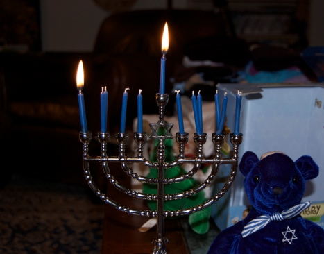 Hanukkah 2009, night one